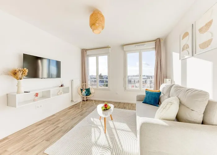 Appartement Le Mesnil élégance - Accès Rapide Cdg&paris *